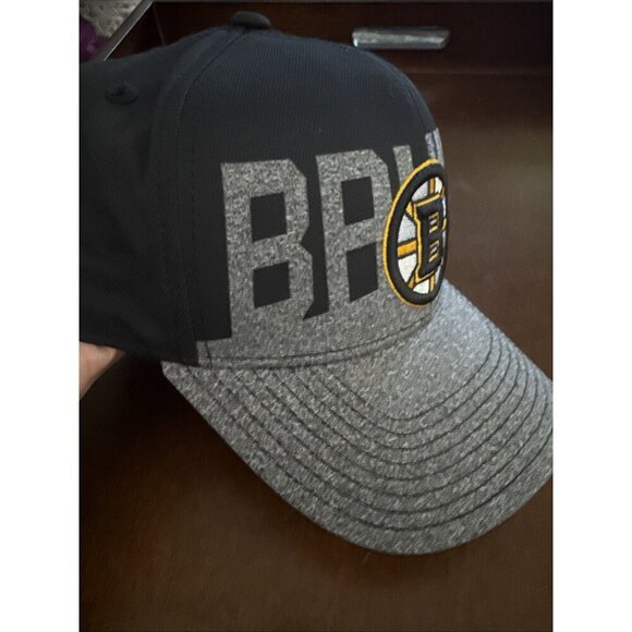 Boston Bruins Hat Cap Snapback Black NHL Adidas Hockey OSFA. New. - Picture 4 of 8